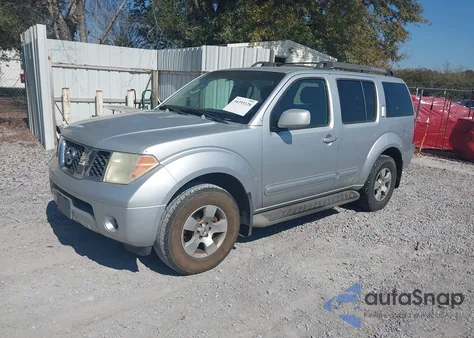 2007 Nissan Pathfinder Se z USA, uszkodzony, nr VIN 5N1AR18U87C630604